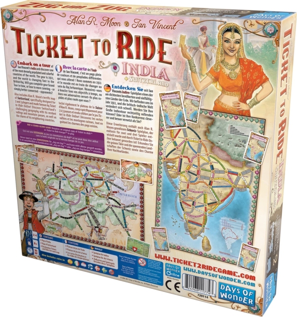 Ticket to ride - Inde et Suisse – Image 2