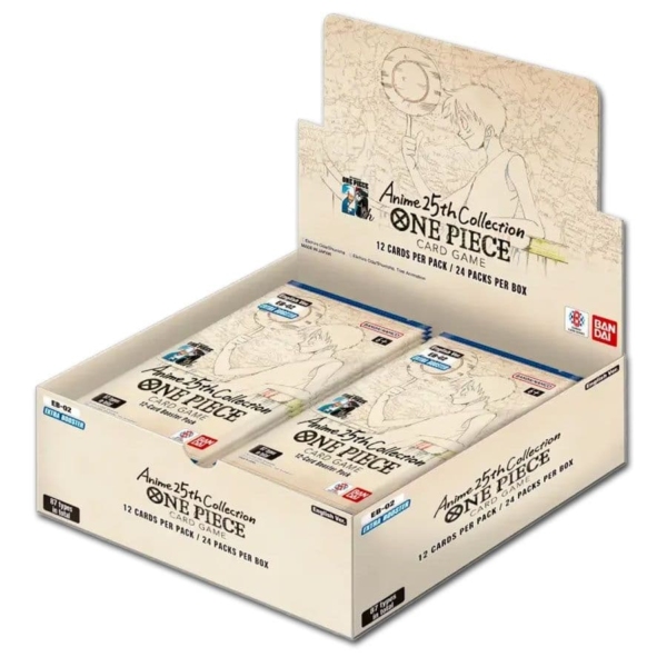 One Piece Card Game - Anime 25th Collection - Display de 24 boosters EN